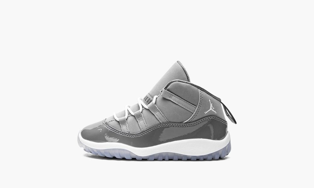 Sapatos Nike Air Jordan 11 Retro TD "Cool Grey 2021" Criança Branco Cinzentas | Portugal-2183956