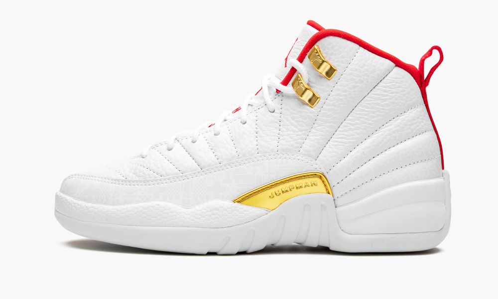 Sapatos Nike Air Jordan 12 GS "FIBA" Criança Vermelhas Branco | Portugal-3698457