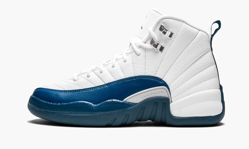 Sapatos Nike Air Jordan 12 Retro BG "French Blue" Criança Branco Azuis | Portugal-8342501