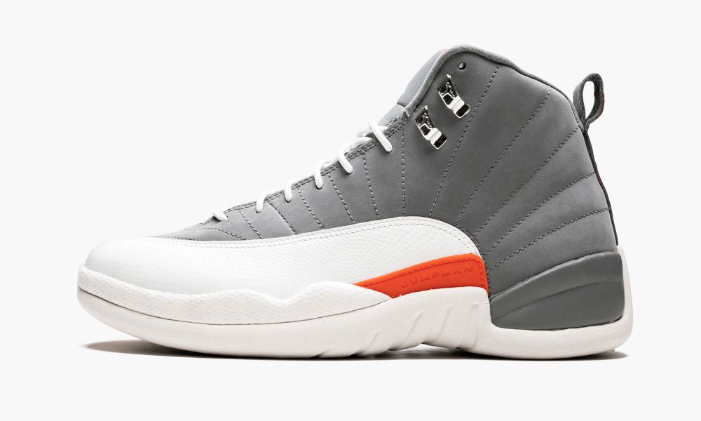 Sapatos Nike Air Jordan 12 Retro "Cool Grey" Masculino Branco Cinzentas Laranja Cinzentas | Portugal-4921730