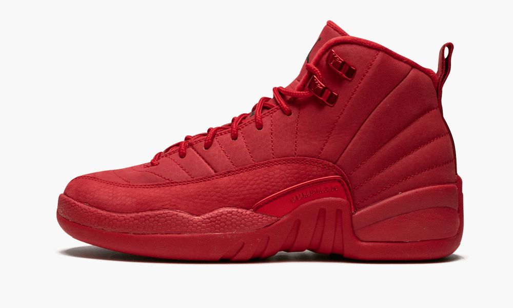 Sapatos Nike Air Jordan 12 Retro (GS) "Gym Red" Criança Branco Pretas Vermelhas Azuis Vermelhas | Portugal-0417632