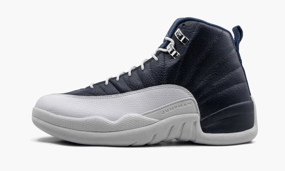 Sapatos Nike Air Jordan 12 Retro "Obsidian" Masculino Branco Azuis | Portugal-1374625