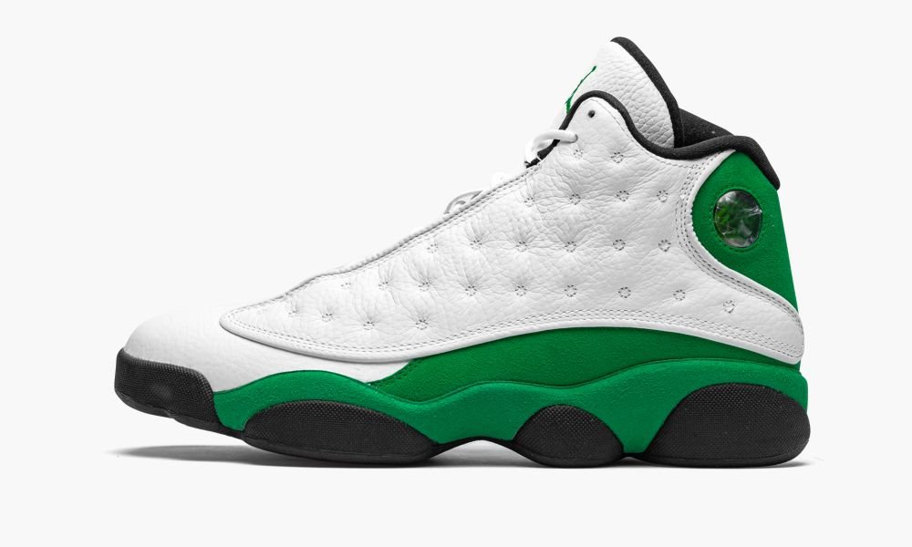 Sapatos Nike Air Jordan 13 Retro "Lucky Green" Masculino Pretas Branco Verdes | Portugal-0753689