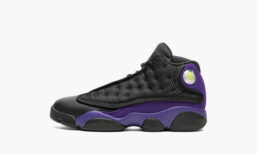 Sapatos Nike Air Jordan 13 Retro PS "Court Purple" Criança Pretas Branco Roxo | Portugal-4679238