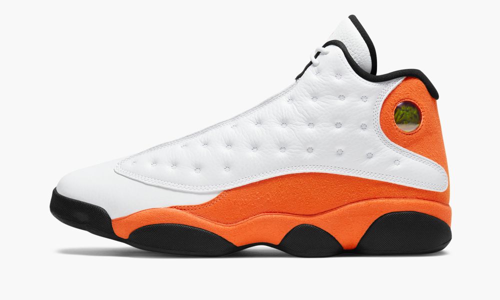 Sapatos Nike Air Jordan 13 Retro "Starfish" Masculino Pretas Branco Laranja | Portugal-5038914