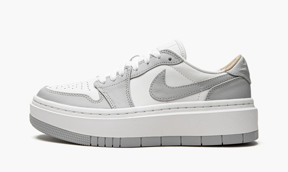 Sapatos Nike Air Jordan 1 Elevate Low "Wolf Grey" Feminino Branco Cinzentas | Portugal-2506749