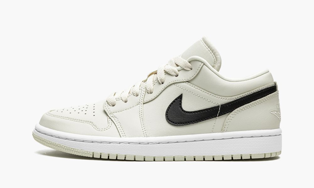 Sapatos Nike Air Jordan 1 Low "Coconut Milk" Feminino Pretas Branco | Portugal-0563187