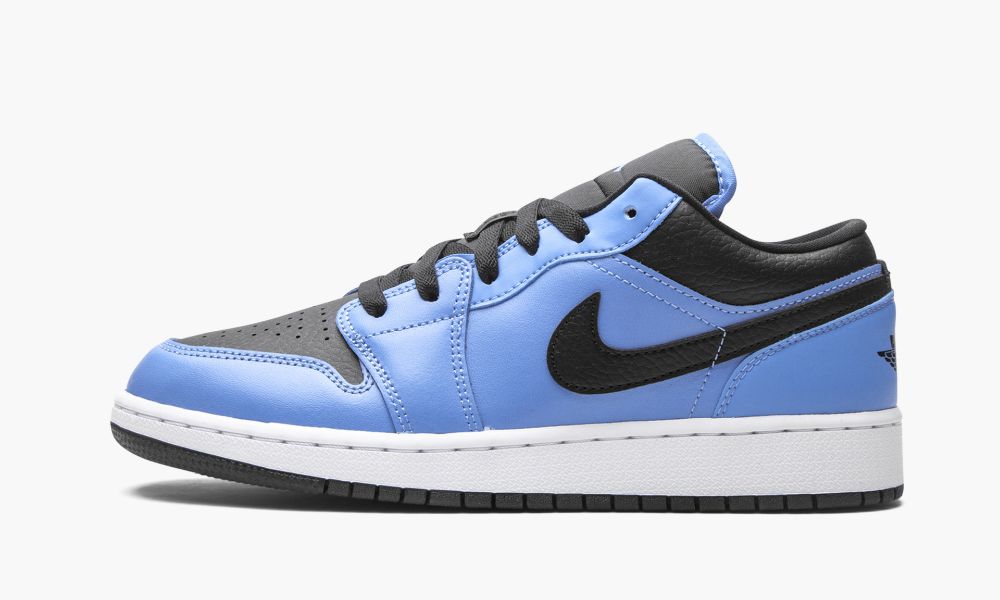 Sapatos Nike Air Jordan 1 Low GS "University Blue / Black" Criança Pretas Azuis Branco Azuis | Portugal-1720385