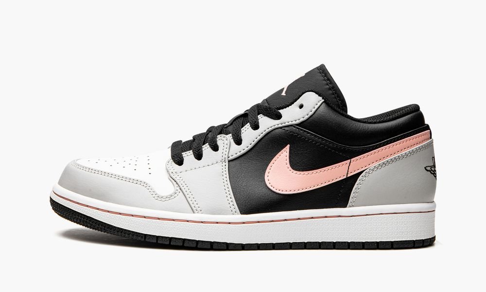 Sapatos Nike Air Jordan 1 Low Masculino Pretas Coral Cinzentas | Portugal-5146370