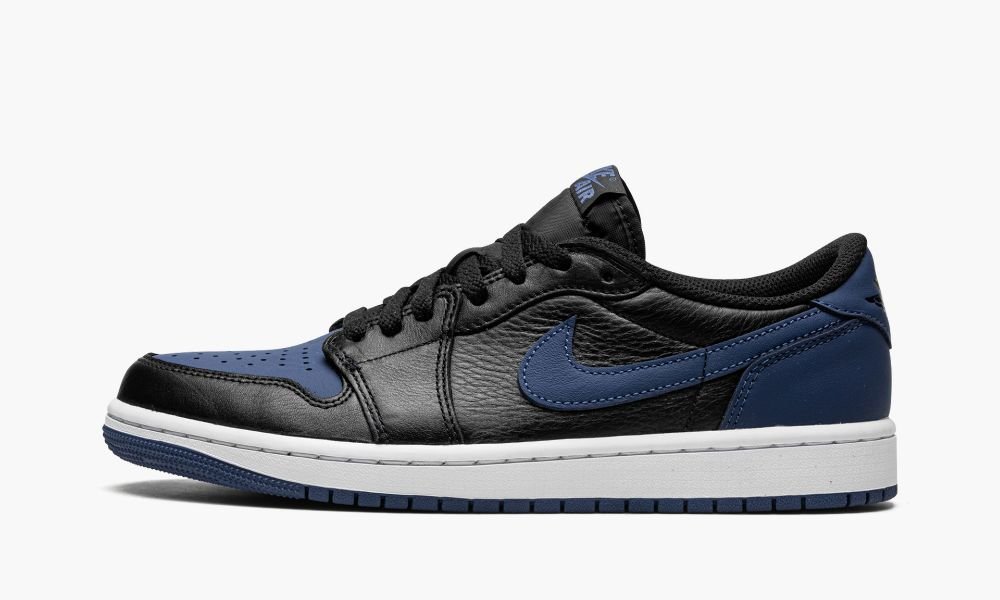 Sapatos Nike Air Jordan 1 Low OG "Mystic Navy" Masculino Pretas Branco Azuis Azul Marinho | Portugal-5481936