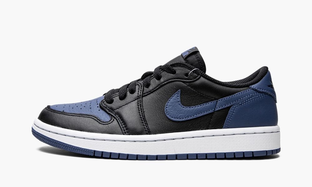 Sapatos Nike Air Jordan 1 Low OG "Mystic Navy" Feminino Pretas Branco Azuis Azul Marinho | Portugal-6135849