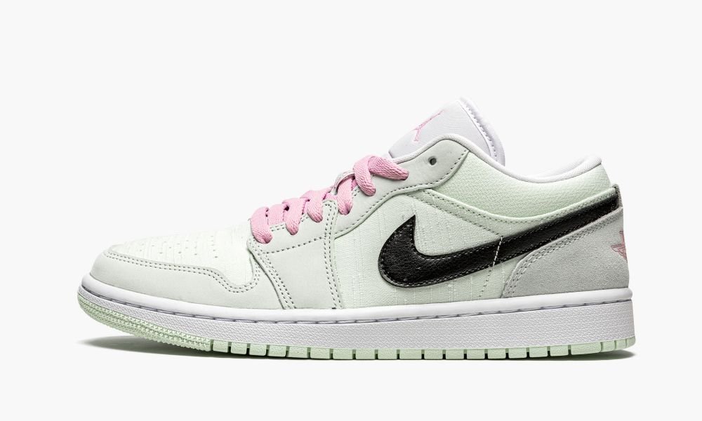 Sapatos Nike Air Jordan 1 Low SE "Barely Green" Feminino Pretas Verdes | Portugal-5790618