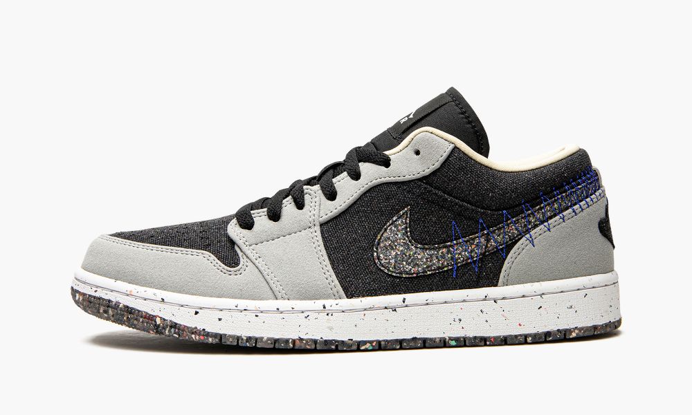 Sapatos Nike Air Jordan 1 Low SE "Crater" Masculino Pretas Cinzentas Multicoloridas | Portugal-5162904