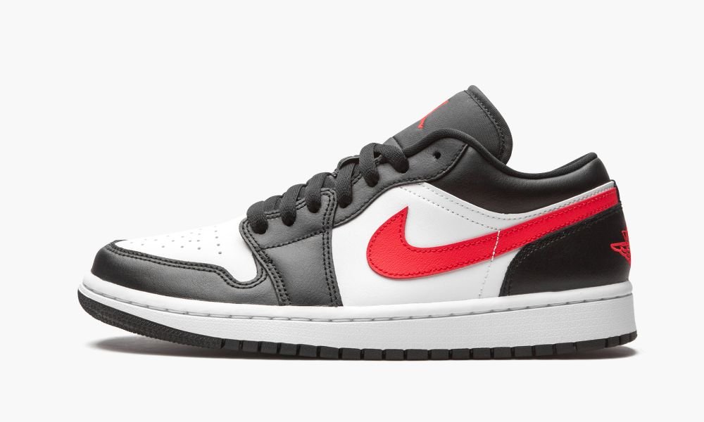 Sapatos Nike Air Jordan 1 Low "Siren Red / Black / White" Feminino Pretas Vermelhas Branco | Portugal-0761524