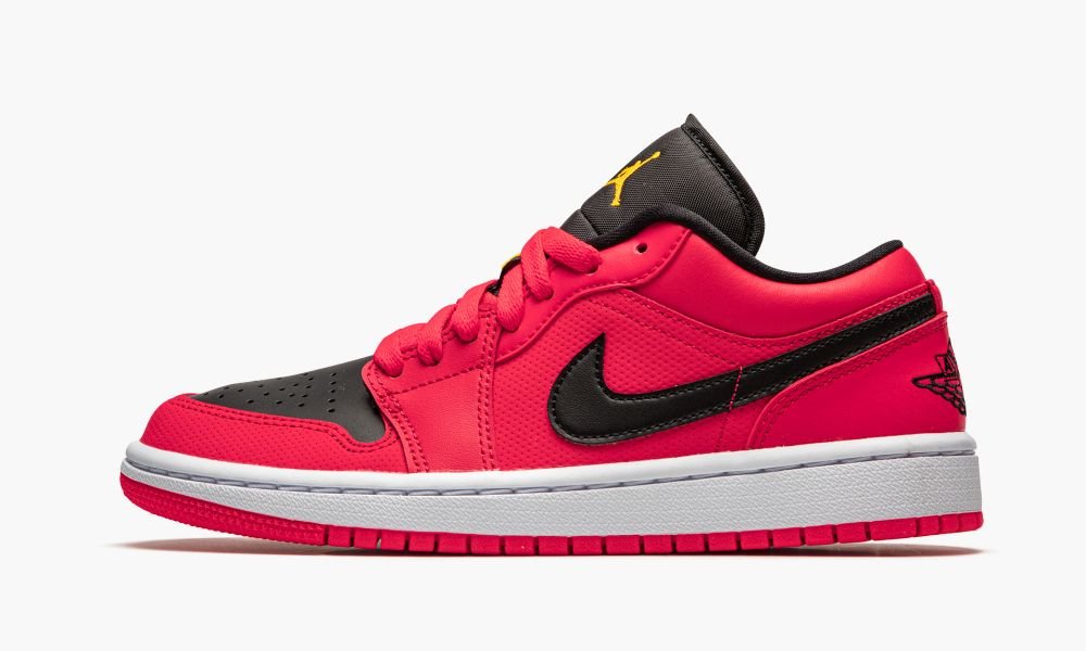 Sapatos Nike Air Jordan 1 Low "Siren Red" Feminino Pretas Vermelhas Branco | Portugal-3847620