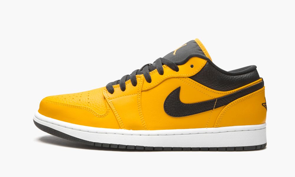 Sapatos Nike Air Jordan 1 Low "University Gold / Black" Masculino Pretas Amarelas Branco Douradas | Portugal-1586327