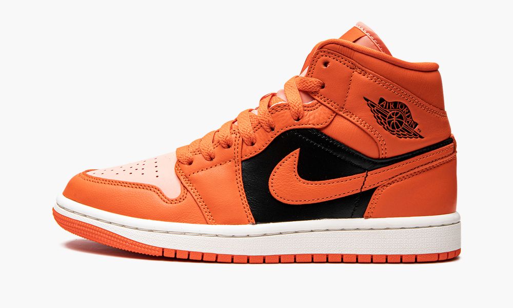 Sapatos Nike Air Jordan 1 MID SE Feminino Laranja Vermelhas Laranja | Portugal-9045728