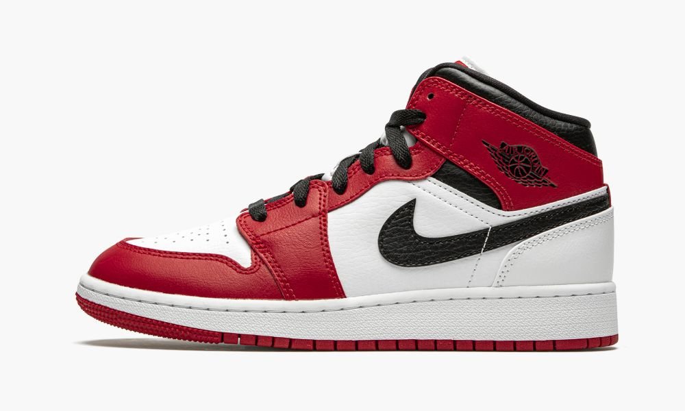 Sapatos Nike Air Jordan 1 Medio GS "Chicago 2020" Criança Vermelhas Pretas Branco Vermelhas | Portugal-6412790