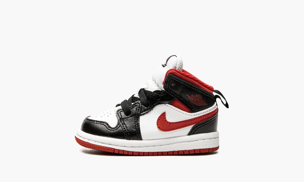 Sapatos Nike Air Jordan 1 Medio "Gym Red Black White" Criança Vermelhas Pretas Branco Vermelhas | Portugal-1743608