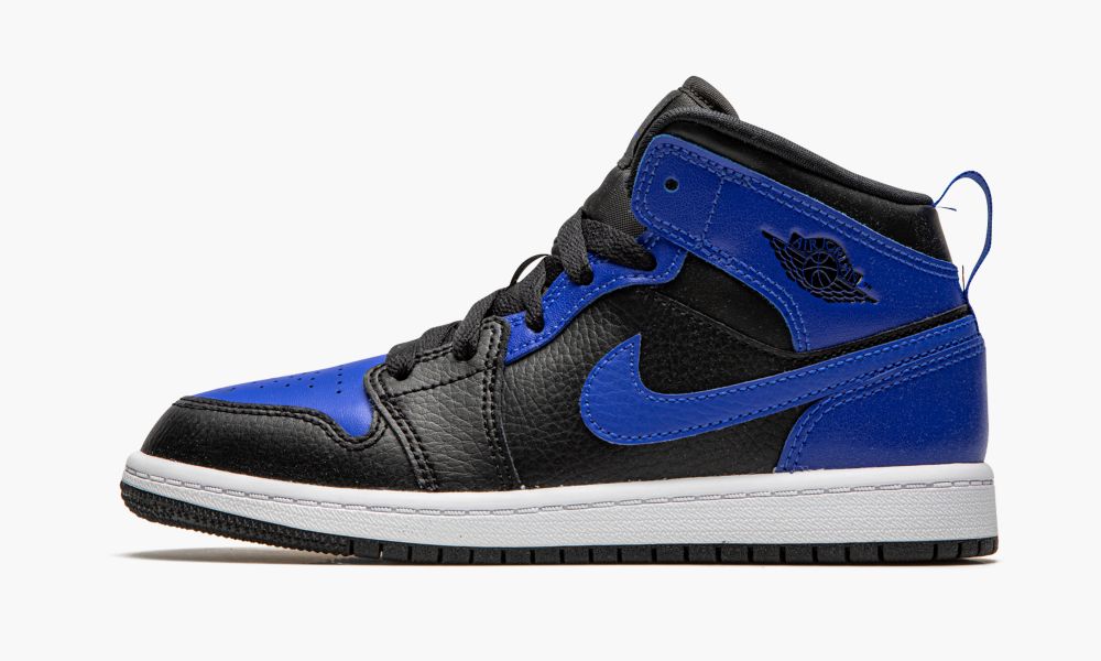 Sapatos Nike Air Jordan 1 Medio PS "Hyper Royal / Black" Criança Pretas Branco Azuis Azul Marinho | Portugal-4729685