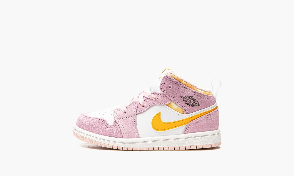 Sapatos Nike Air Jordan 1 Medio SE "Arctic Pink" Criança Rosa | Portugal-7514906