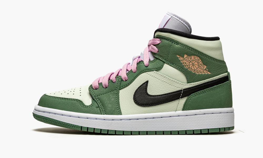 Sapatos Nike Air Jordan 1 Medio SE "Dutch Green" Feminino Pretas Verdes | Portugal-0329416