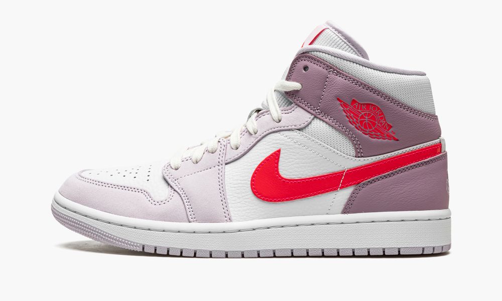 Sapatos Nike Air Jordan 1 Medio "Valentine’s Day 2022" Feminino Vermelhas Branco Rosa | Portugal-4856309