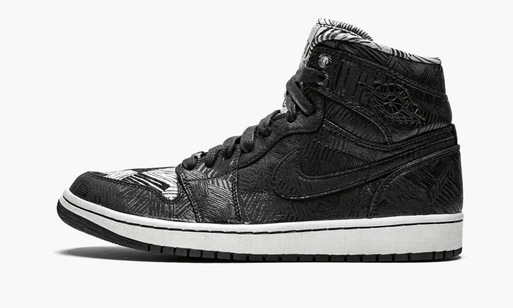 Sapatos Nike Air Jordan 1 Retro High "Black History Month" Masculino Pretas Branco | Portugal-9034612