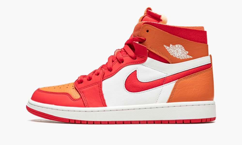 Sapatos Nike Air Jordan 1 ZOOM CMFT "Red Hot Curry" Feminino Vermelhas Laranja | Portugal-3160452