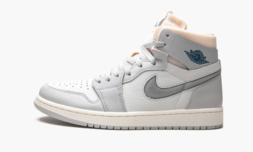 Sapatos Nike Air Jordan 1 Zoom CMFT "London" Masculino Branco Cinzentas | Portugal-0685394