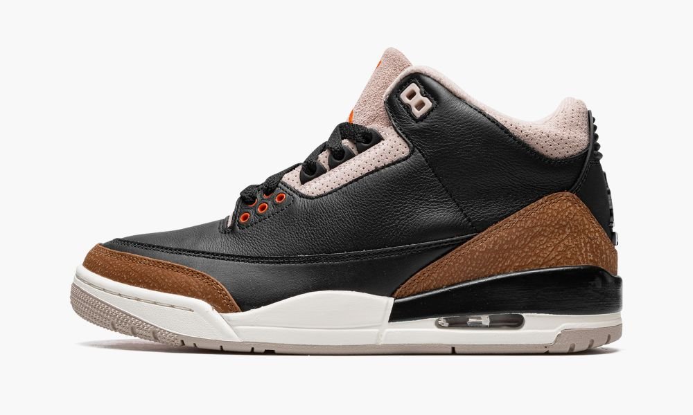 Sapatos Nike Air Jordan 3 Retro "Desert Elephant" Masculino Pretas Laranja Caqui Cinzentas | Portugal-7150943