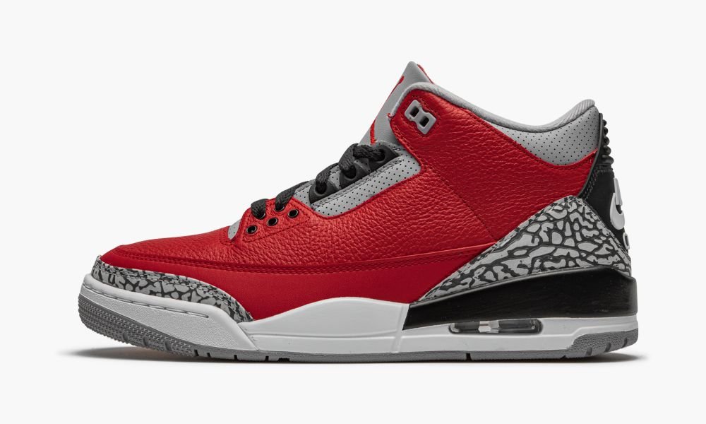 Sapatos Nike Air Jordan 3 Retro SE "Unite - CHI Exclusive" Masculino Vermelhas Cinzentas | Portugal-5730918