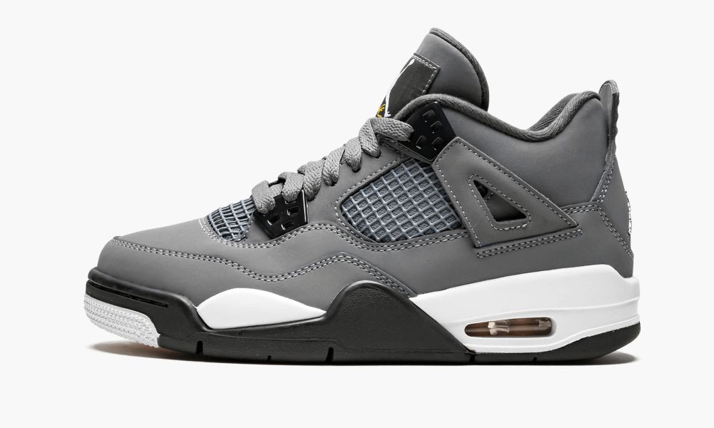 Sapatos Nike Air Jordan 4 Retro GS "COOL GREY" Criança Cinzentas Escuro | Portugal-9214387