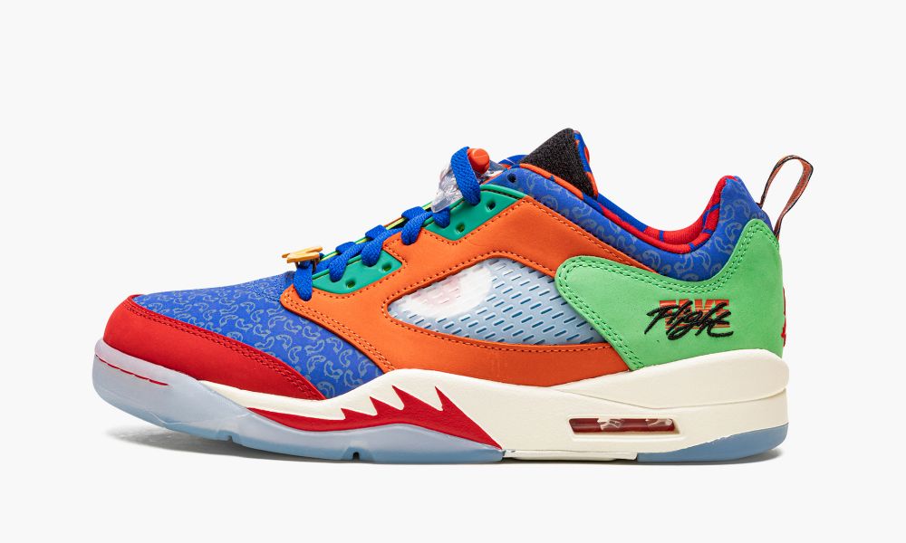 Sapatos Nike Air Jordan 5 Low "Doernbecher" Masculino Laranja Multicoloridas Azul Marinho | Portugal-1254873