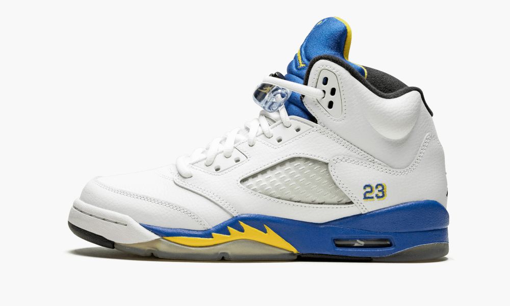 Sapatos Nike Air Jordan 5 Retro (GS) "Laney" Criança Branco Multicoloridas | Portugal-6823507