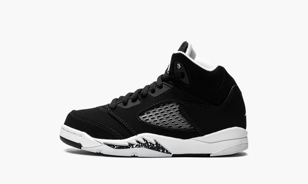 Sapatos Nike Air Jordan 5 Retro PS "Oreo 2021" Criança Pretas Branco | Portugal-1894357