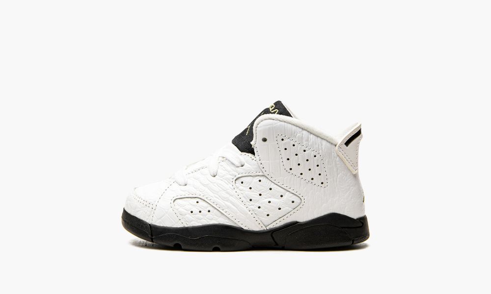 Sapatos Nike Air Jordan 6 Premium "MOTORSPORT" Criança Pretas Branco | Portugal-6538021