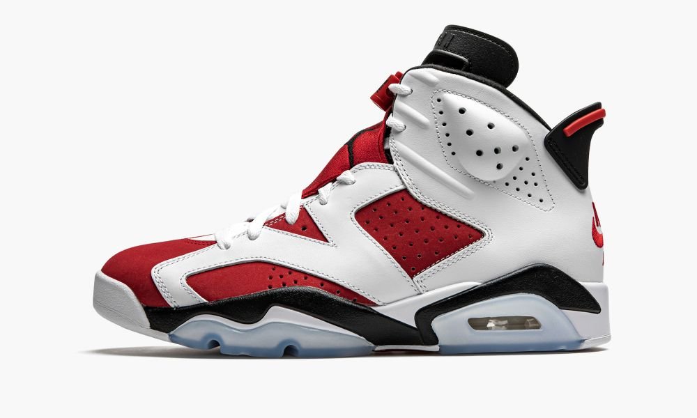 Sapatos Nike Air Jordan 6 Retro "Carmine 2021" Masculino Pretas Vermelhas Branco | Portugal-1792458