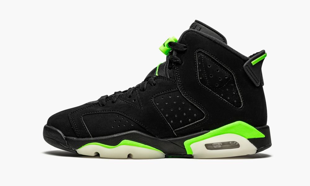 Sapatos Nike Air Jordan 6 Retro GS "Electric Green" Criança Pretas Verdes | Portugal-1289764