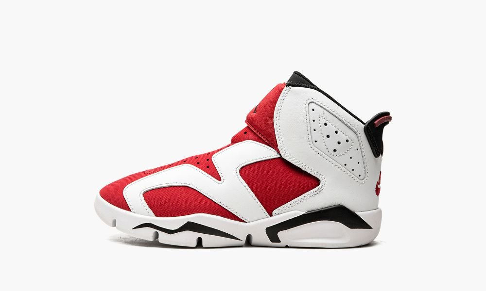 Sapatos Nike Air Jordan 6 Retro Little Flex "Carmine" Criança Pretas Vermelhas Branco | Portugal-5018746