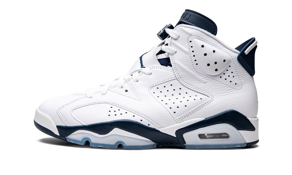 Sapatos Nike Air Jordan 6 Retro "Midnight Navy 2022" Masculino Branco Azuis Azul Marinho | Portugal-1053298