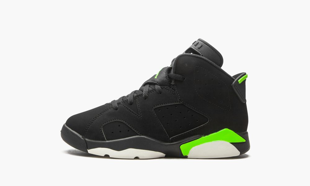 Sapatos Nike Air Jordan 6 Retro PS "Electric Green" Criança Pretas Verdes | Portugal-9301754