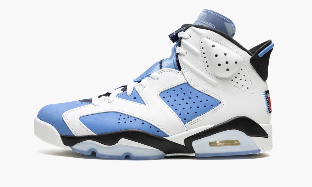 Sapatos Nike Air Jordan 6 Retro "UNC" Masculino Branco Azuis | Portugal-3287095