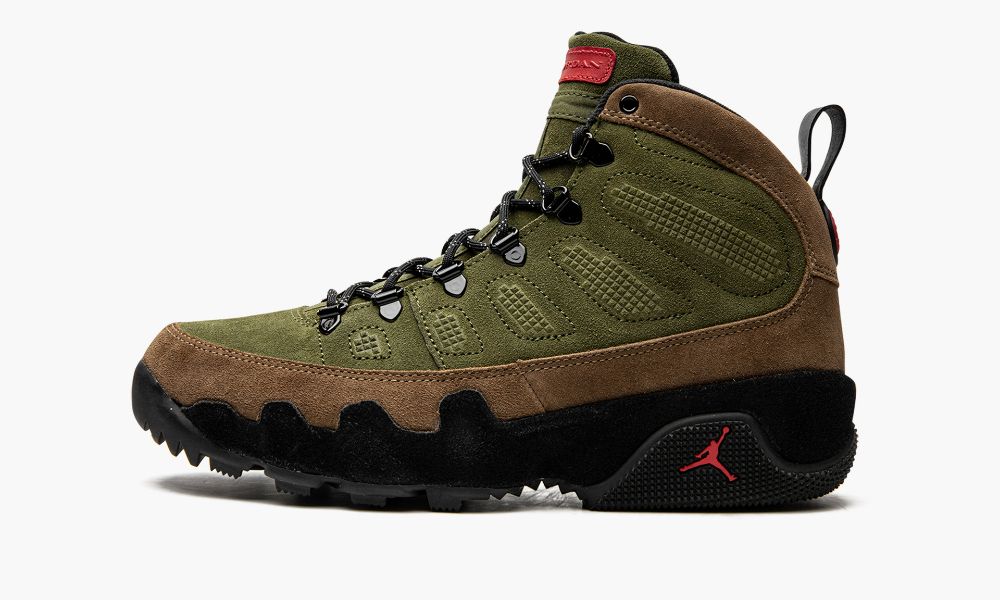 Sapatos Nike Air Jordan 9 Retro Boot "Beef and Broccoli" Masculino Verdes Marrom Verde Oliva | Portugal-6321405