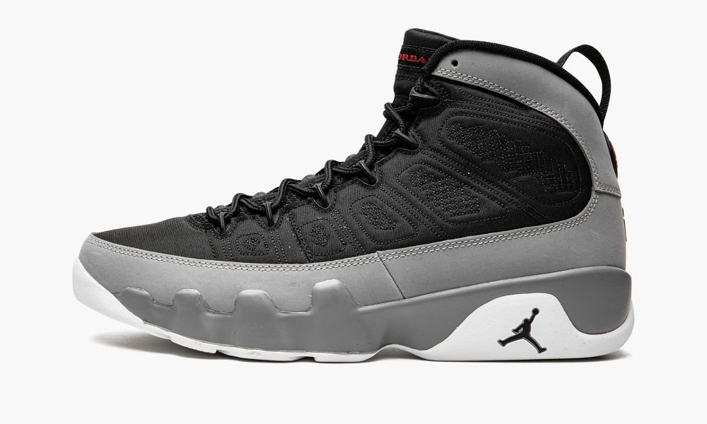 Sapatos Nike Air Jordan 9 Retro "Particle Grey" Masculino Pretas Vermelhas | Portugal-5317809